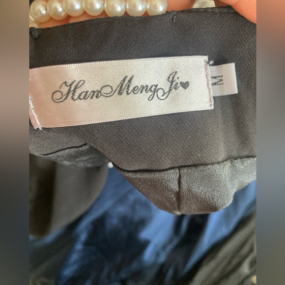 Han Meng Ji❤️ beautiful dress with pearl straps size M - Picture 5 of 6